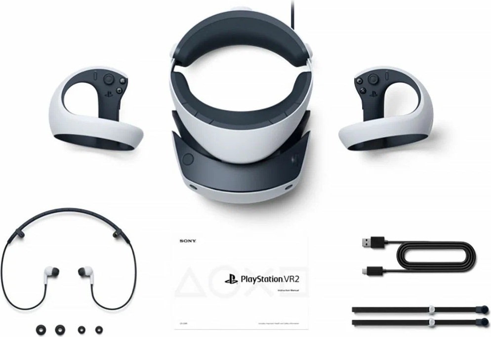 Очки виртуальной реальности Sony PlayStation VR2 + Horizon Call of the Mountain Bundle, белый (White)