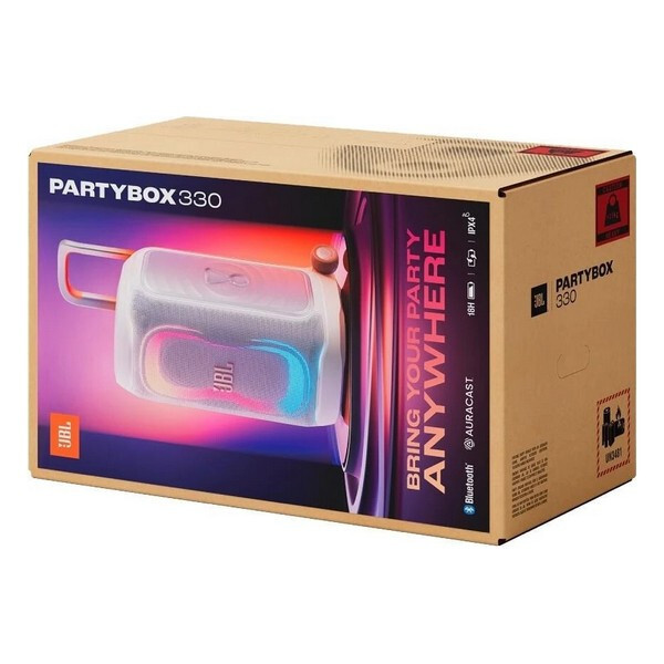 Портативная акустика JBL PartyBox 330, белый (White)