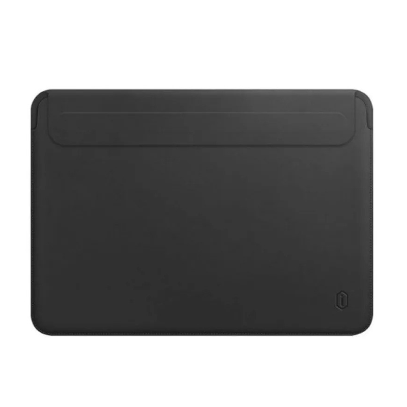 Защитный чехол WiWU Skin Pro II Leather Sleeve для Apple MacBook Air 15" (M2, M3, M4, M5 | 2023-2026), чёрный (Black)