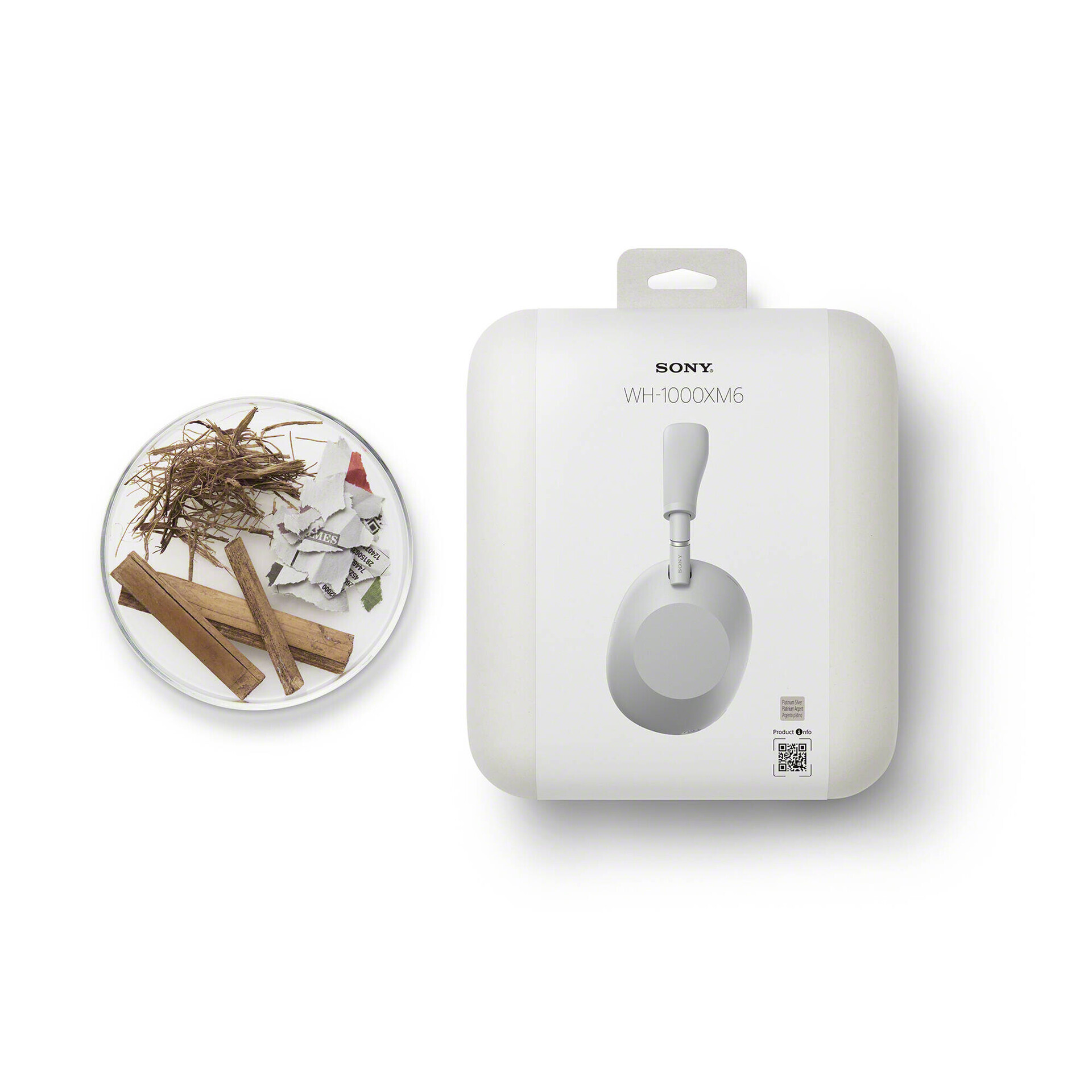 Наушники Sony WH-1000XM6, серебряный (Silver)