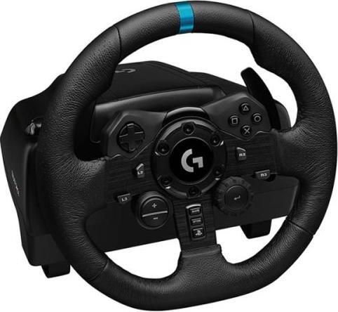 Руль Logitech G923 TrueForce, чёрный (Black)