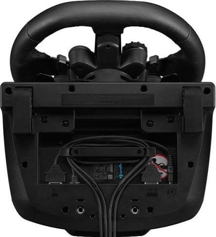 Руль Logitech G923 TrueForce, чёрный (Black)