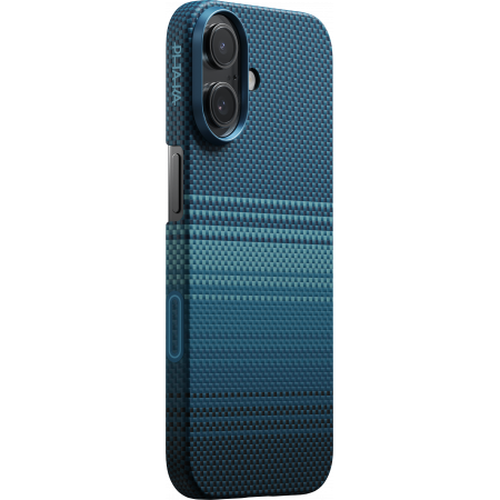 Чехол Pitaka Ultra-Slim Case для Apple iPhone 17, голубой (Moonrise)