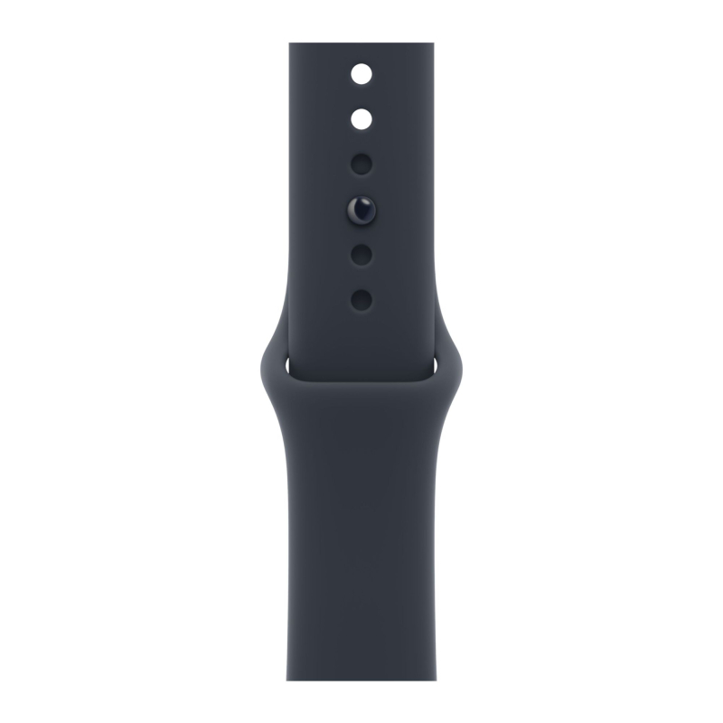 Часы Apple Watch Series 12 (2026), 42 мм, корпус из керамики цвета «Night Blue», ремешок Sport Band цвета «Navy Blue», тёмно-синий