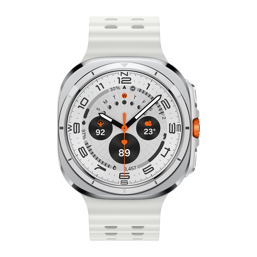 Умные часы Samsung Galaxy Watch Ultra 2025 LTE 47мм, белый титан (Titanium White)