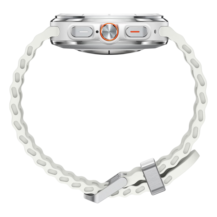 Умные часы Samsung Galaxy Watch Ultra 2025 LTE 47мм, белый титан (Titanium White)
