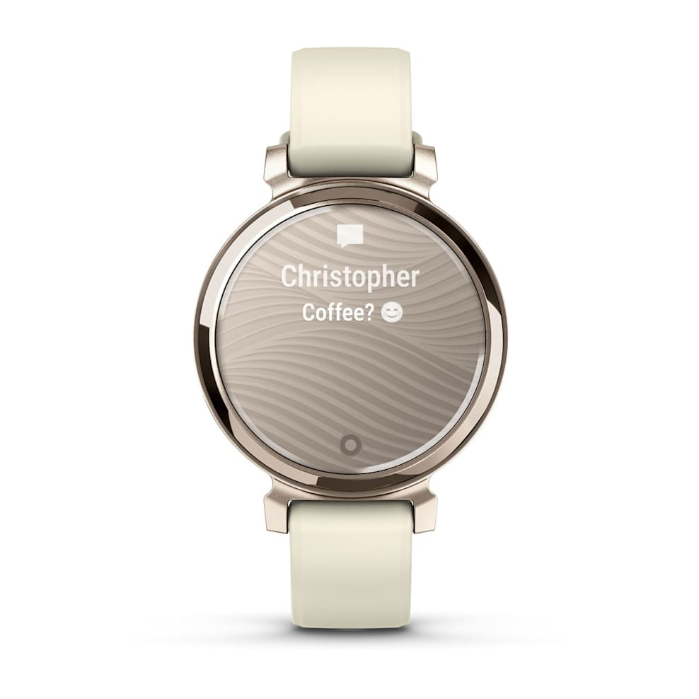Умные часы Garmin Lily 2 Cream Gold Case With Coconut Silicone Band