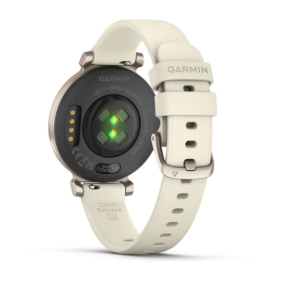 Умные часы Garmin Lily 2 Cream Gold Case With Coconut Silicone Band