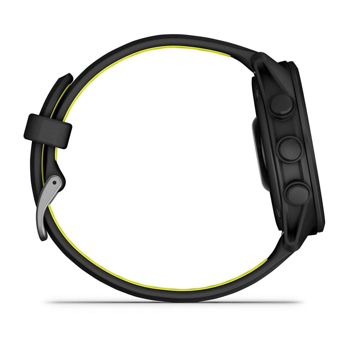 Умные часы Garmin Forerunner 170 (010-03920-00) 43 мм, чёрный с чёрно-жёлтым ремешком (Black/Amp Yellow Band)