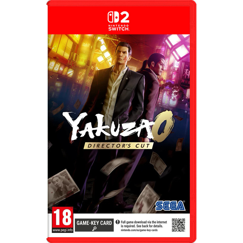 Игра Yakuza 0: Director’s Cut (Nintendo Switch 2, английская версия)