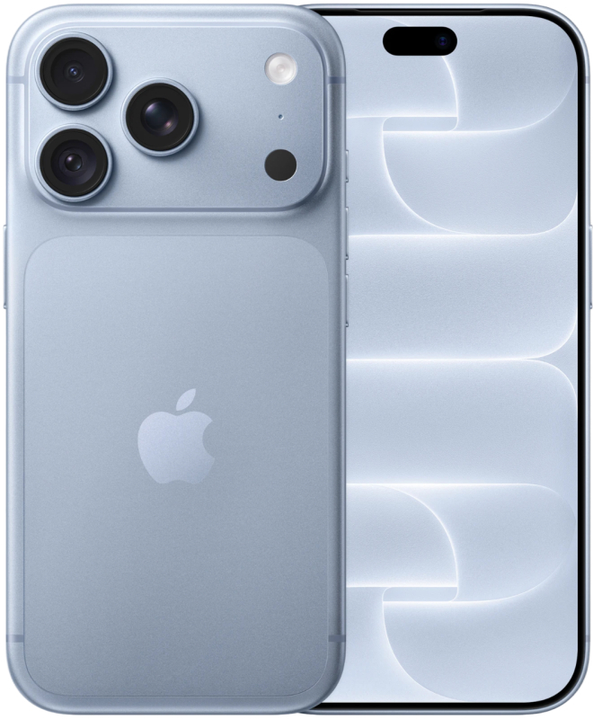 Смартфон Apple iPhone 18 Pro 1Tb, голубой (Glacier) SIM + eSIM