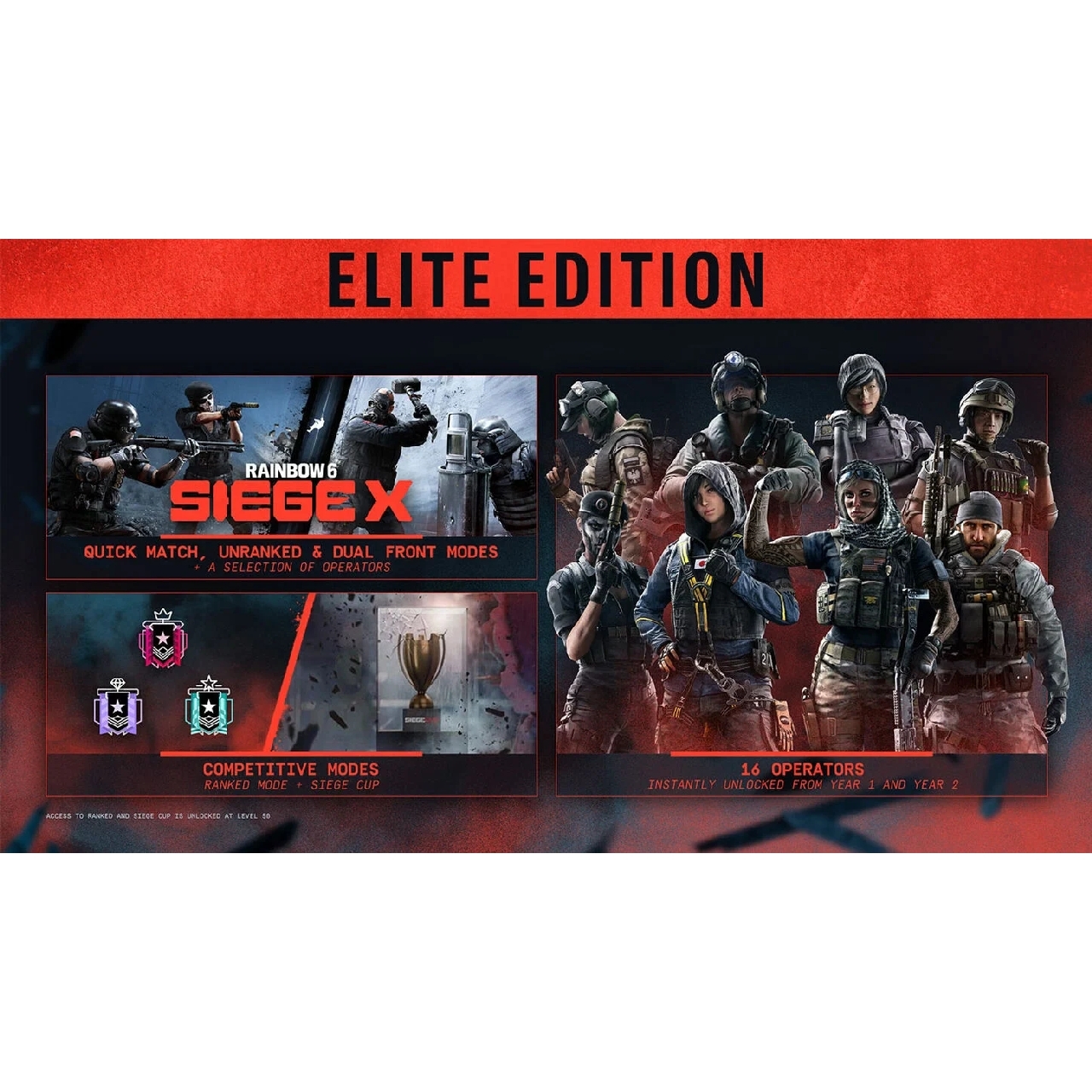 Игра Tom Clancy's Rainbow Six Siege X – Elite Edition (PS5, русские субтитры)