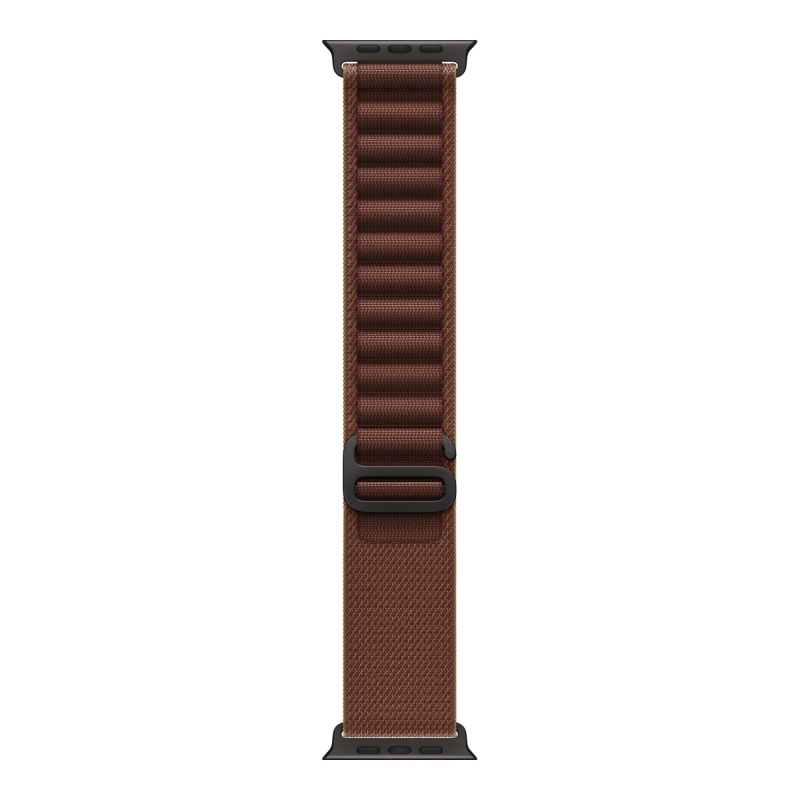 Часы Apple Watch Ultra 4 (2026), 49 мм, корпус из титана цвета «Black», ремешок Alpine Loop цвета «Burgundy», бургунди
