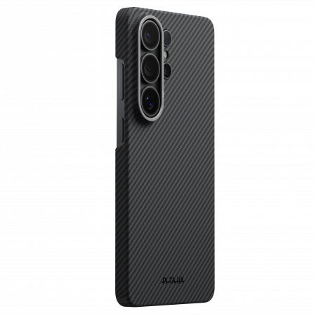 Чехол Pitaka Ultra-Slim Case для Samsung Galaxy S26 Ultra, чёрный (Black)