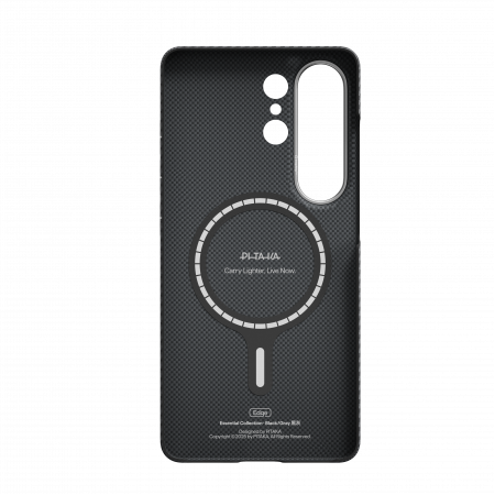 Чехол Pitaka Ultra-Slim Case для Samsung Galaxy S26 Ultra, чёрный (Black)