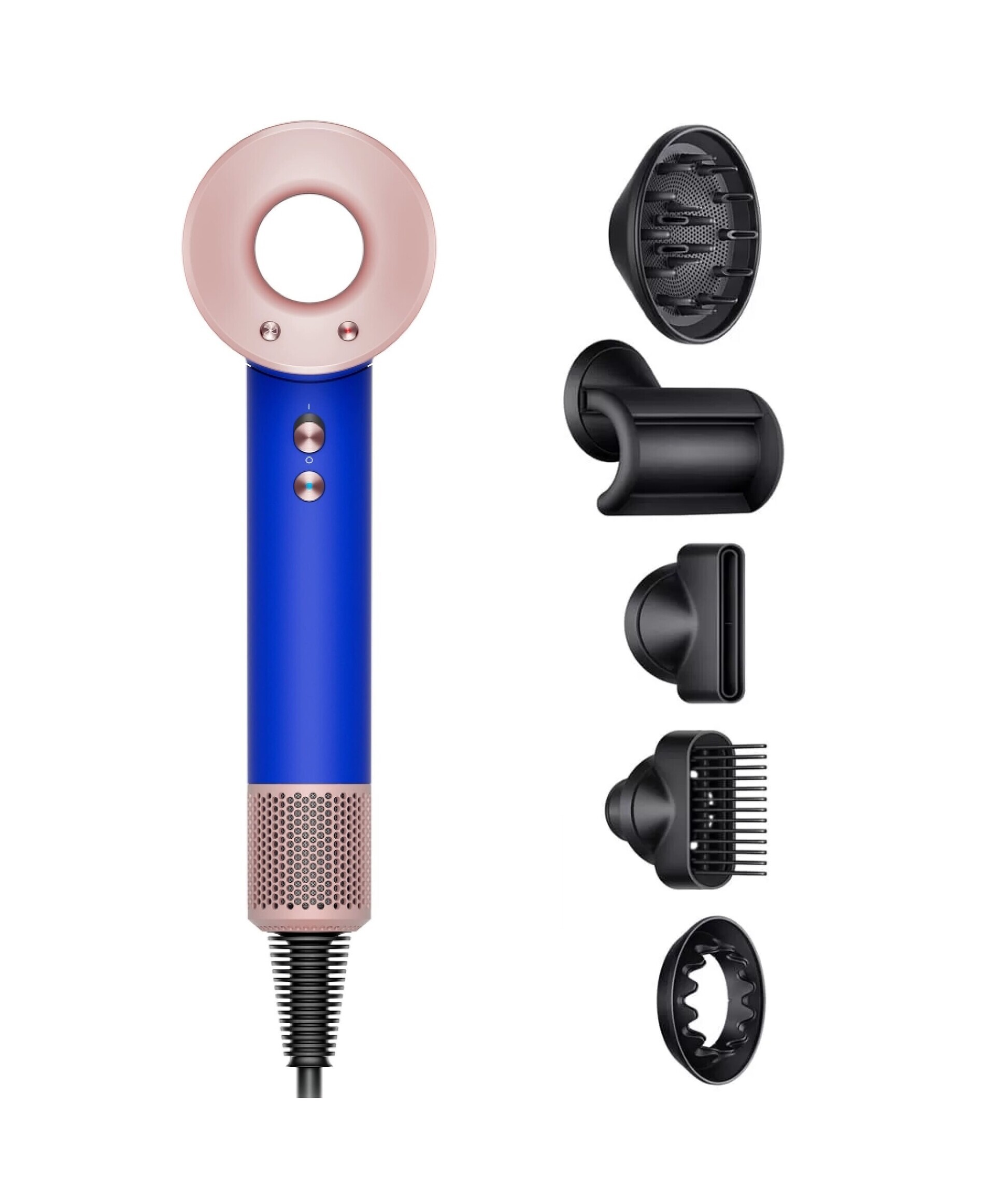 Фен Dyson Supersonic HD07, синий румянец (Blue/Blush) (2022)