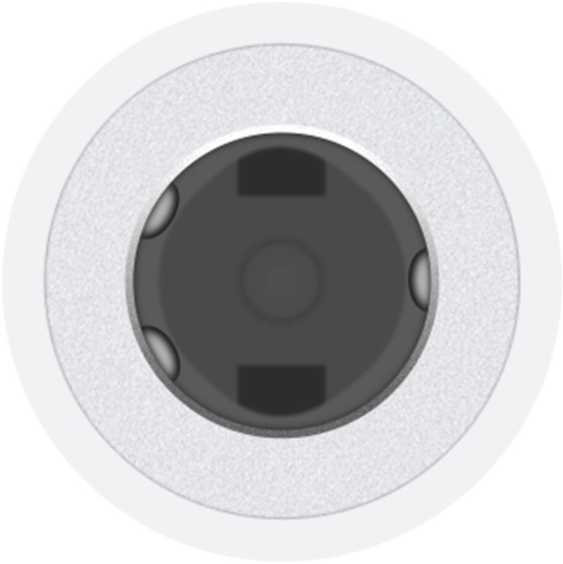 Переходник Apple USB-C — разъём 3,5 мм Jack (MW2Q3)