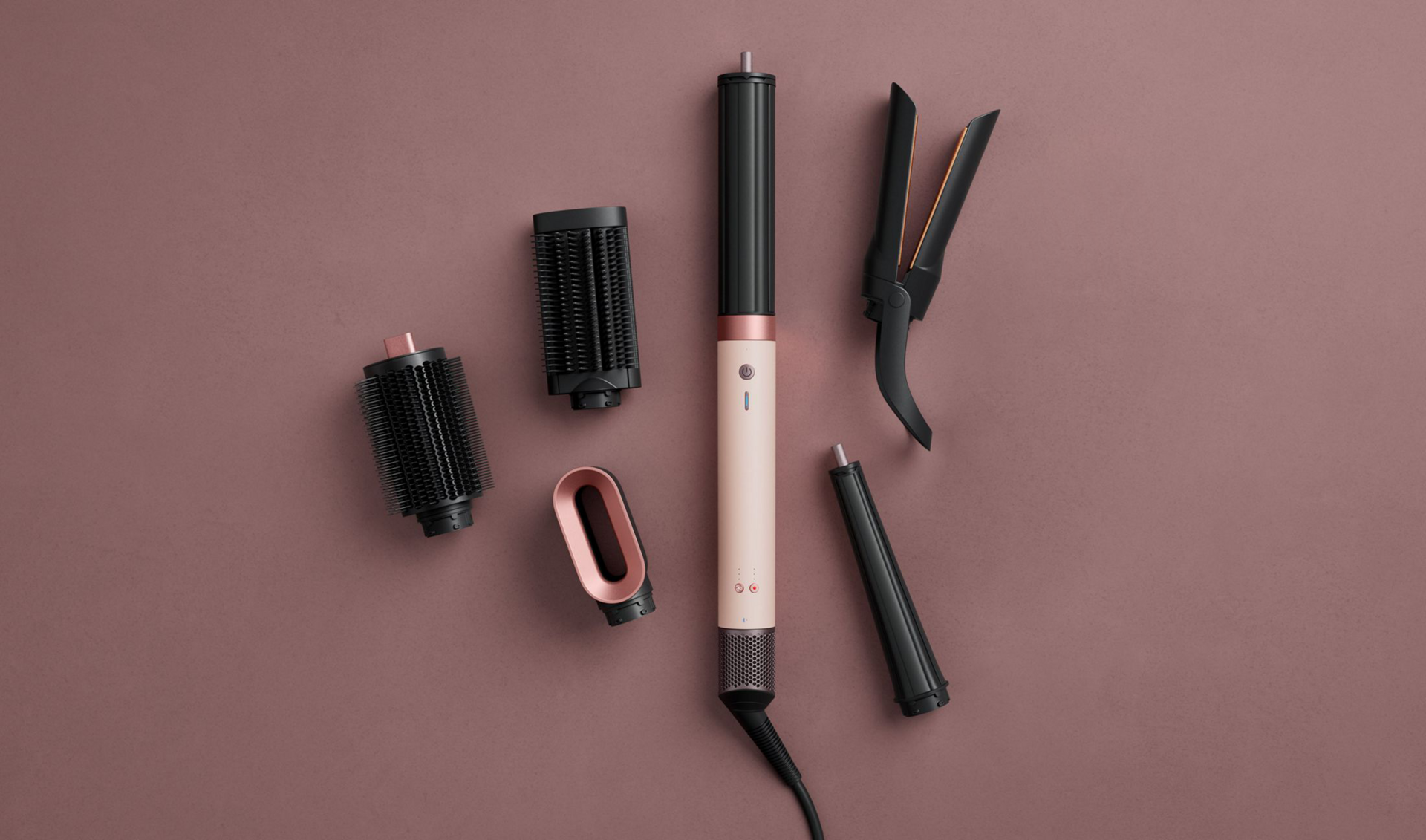 Стайлер Dyson Airwrap HS09 Coanda 2x, розовый/розовое золото (Ceramic pink/Rose gold) (2026)