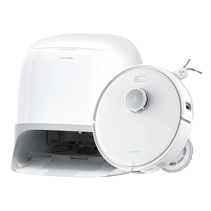 Робот-пылесос Roborock Qrevo Curv (RU), белый (White)