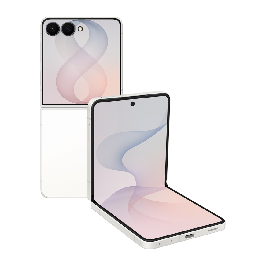 Смартфон Samsung Galaxy Z Flip8 12/256Gb, кремовый (Cream)