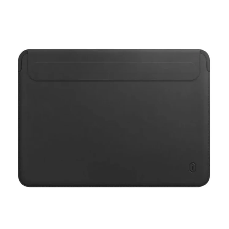 Защитный чехол WiWU Skin Pro II Leather Sleeve для Apple MacBook Air 13" (M2, M3, M4, M5 | 2022-2026), чёрный (Black)