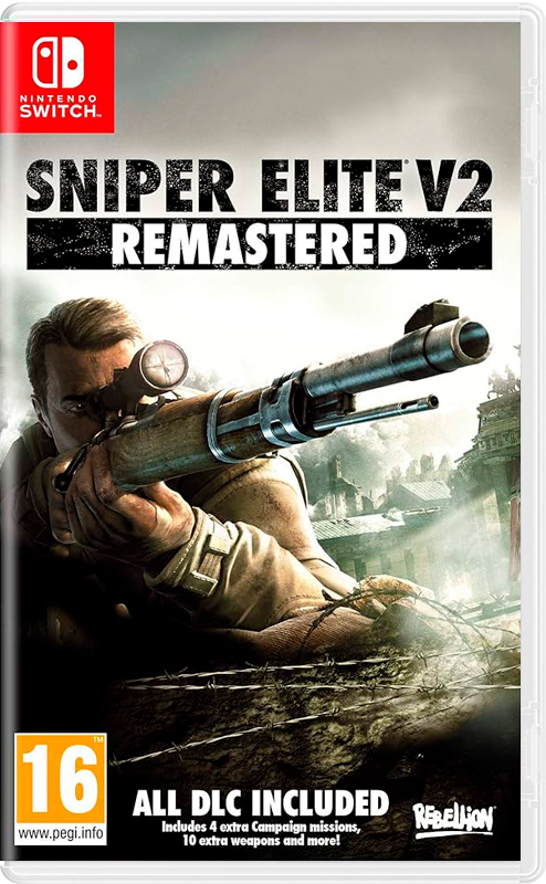 Игра Sniper Elite V2 Remastered (Nintendo Switch, полностью на русском)