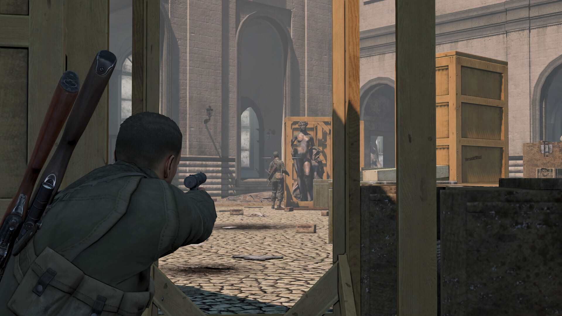 Игра Sniper Elite V2 Remastered (Nintendo Switch, полностью на русском)