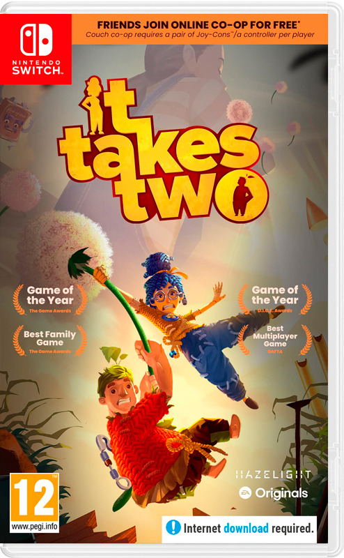Игра It Takes Two (Nintendo Switch, русские субтитры)