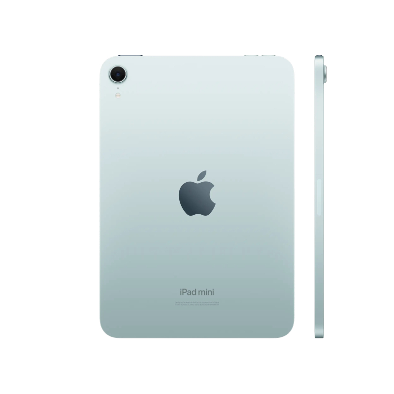 Планшет Apple iPad mini (A17 Pro, 2024) 256Gb Wi-Fi + Cellular, синий (MXPW3)