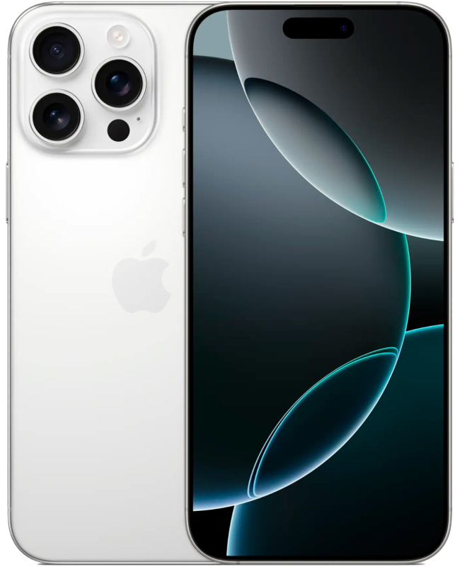 Смартфон Apple iPhone 16 Pro Max 512Gb, "титановый белый" SIM + eSIM