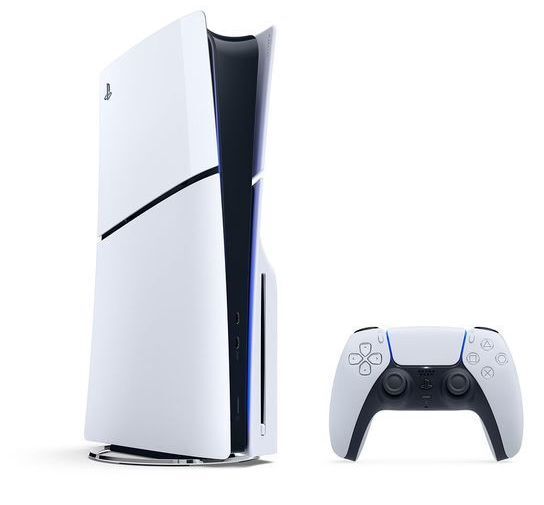 Игровая приставка Sony PlayStation 5 Slim 1Tb, с дисководом, белый