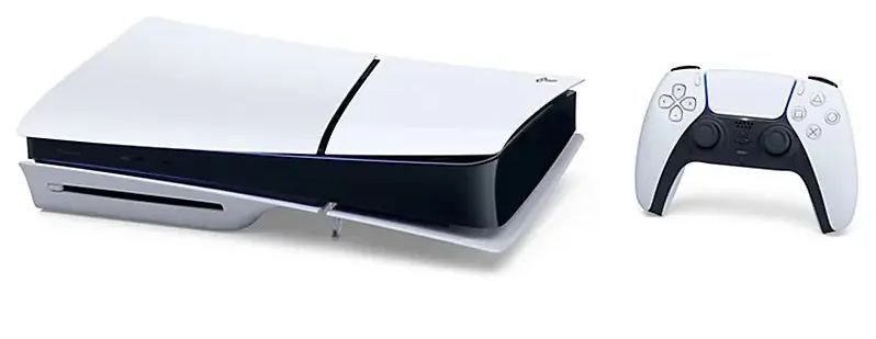 Игровая приставка Sony PlayStation 5 Slim 1Tb, с дисководом, белый