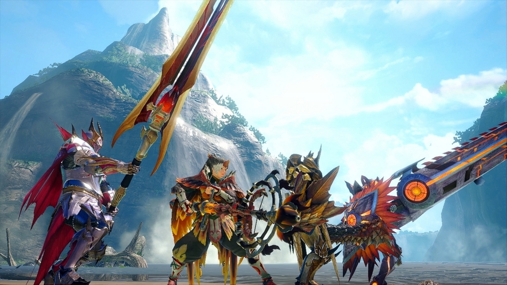 Игра Monster Hunter Rise (Nintendo Switch, русские субтитры)