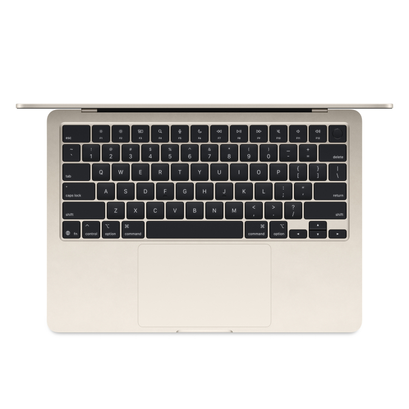 Ноутбук Apple MacBook Air 13" (M4, 10C CPU, 10C GPU, 16Gb, 512Gb SSD), "сияющая звезда" (MW103)