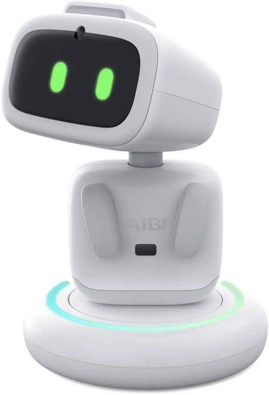 Умный робот карманный LIVING.AI AIBI Pocket Pet с ИИ ChatGPT, белый (White)