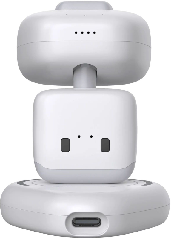 Умный робот карманный LIVING.AI AIBI Pocket Pet с ИИ ChatGPT, белый (White)