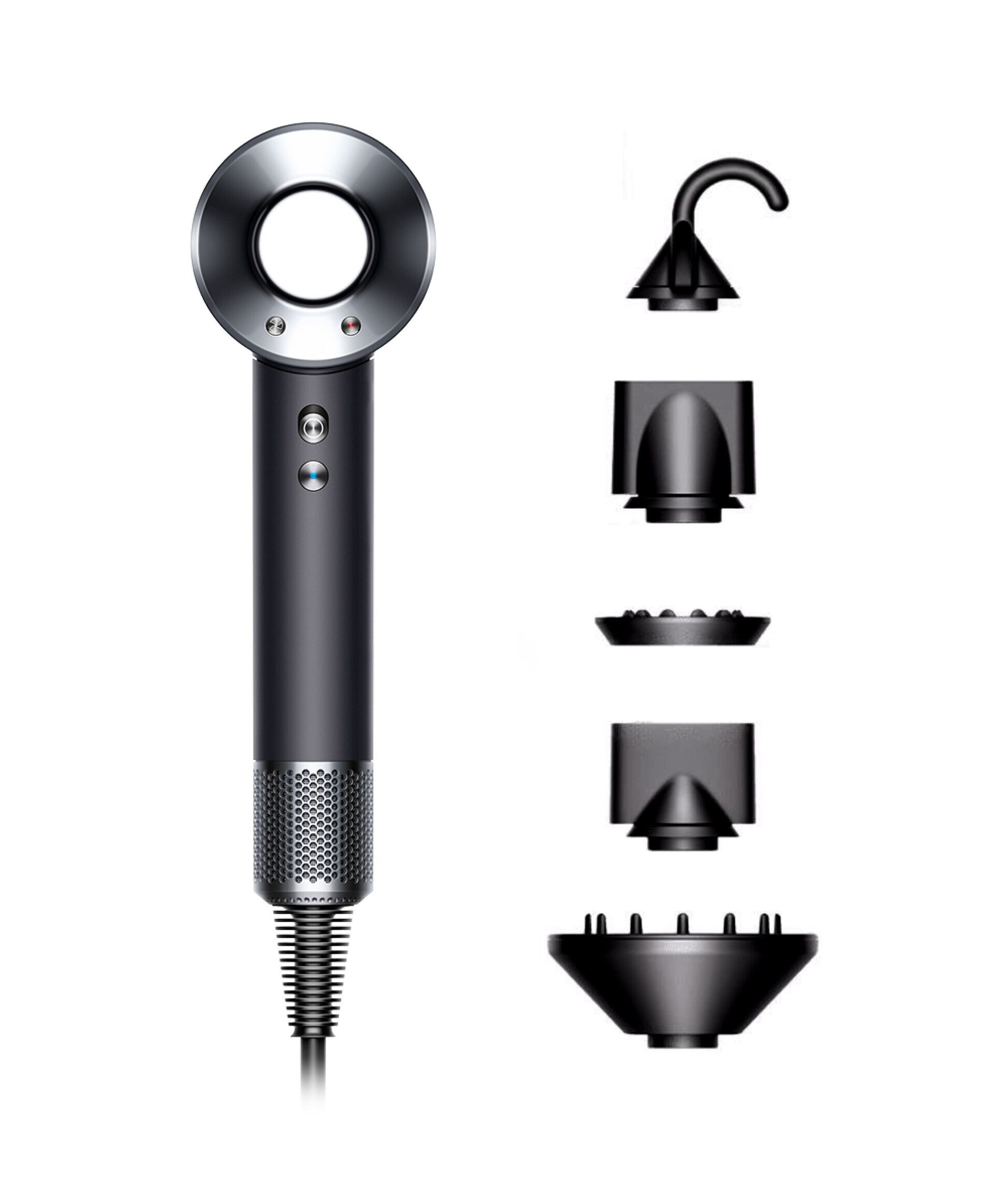 Фен Dyson Supersonic HD08, чёрный/никель (Black/Nickel) (2022)