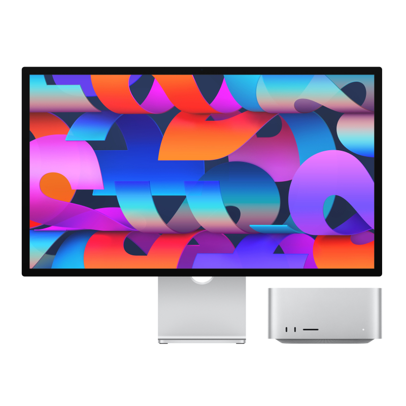 Компьютер Apple Mac Studio (M4 Max, 14C CPU, 32C GPU, 36Gb, 512Gb SSD), серебристый (MU963)