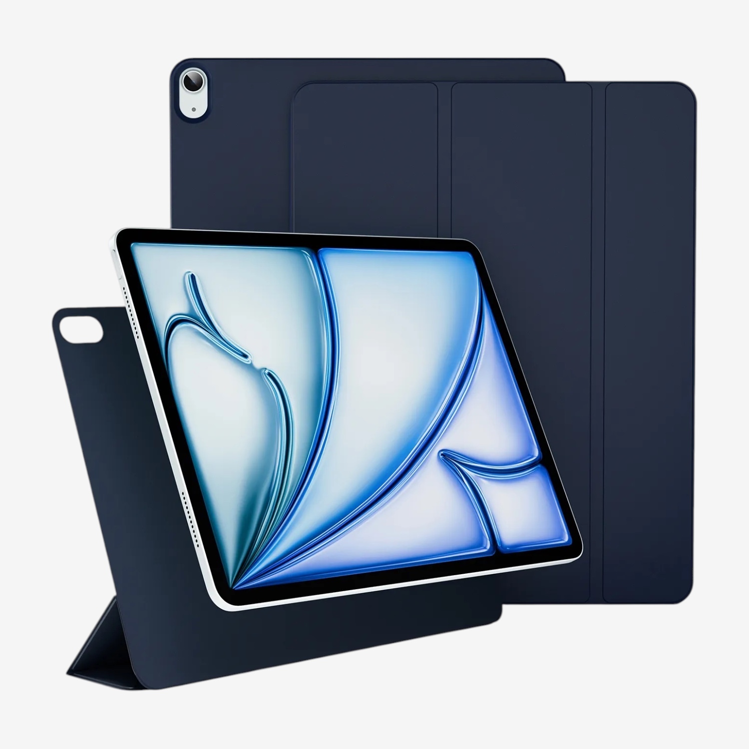 Чехол Gurdini Smart Magnet Series для iPad Air 13 (M3), тёмно-синий