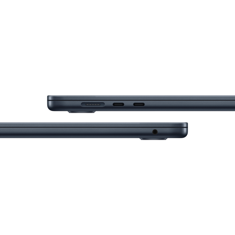 Ноутбук Apple MacBook Air 15" (M4, 10C CPU, 10C GPU, 16Gb, 512Gb SSD), "полуночный чёрный" (MW1M3)