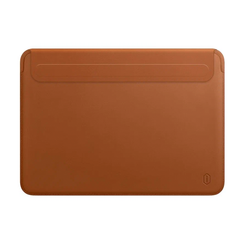 Защитный чехол WiWU Skin Pro II Leather Sleeve для Apple MacBook Pro 14" (M1, M2, M3, M4, M5 | 2021-2026), коричневый (Brown)