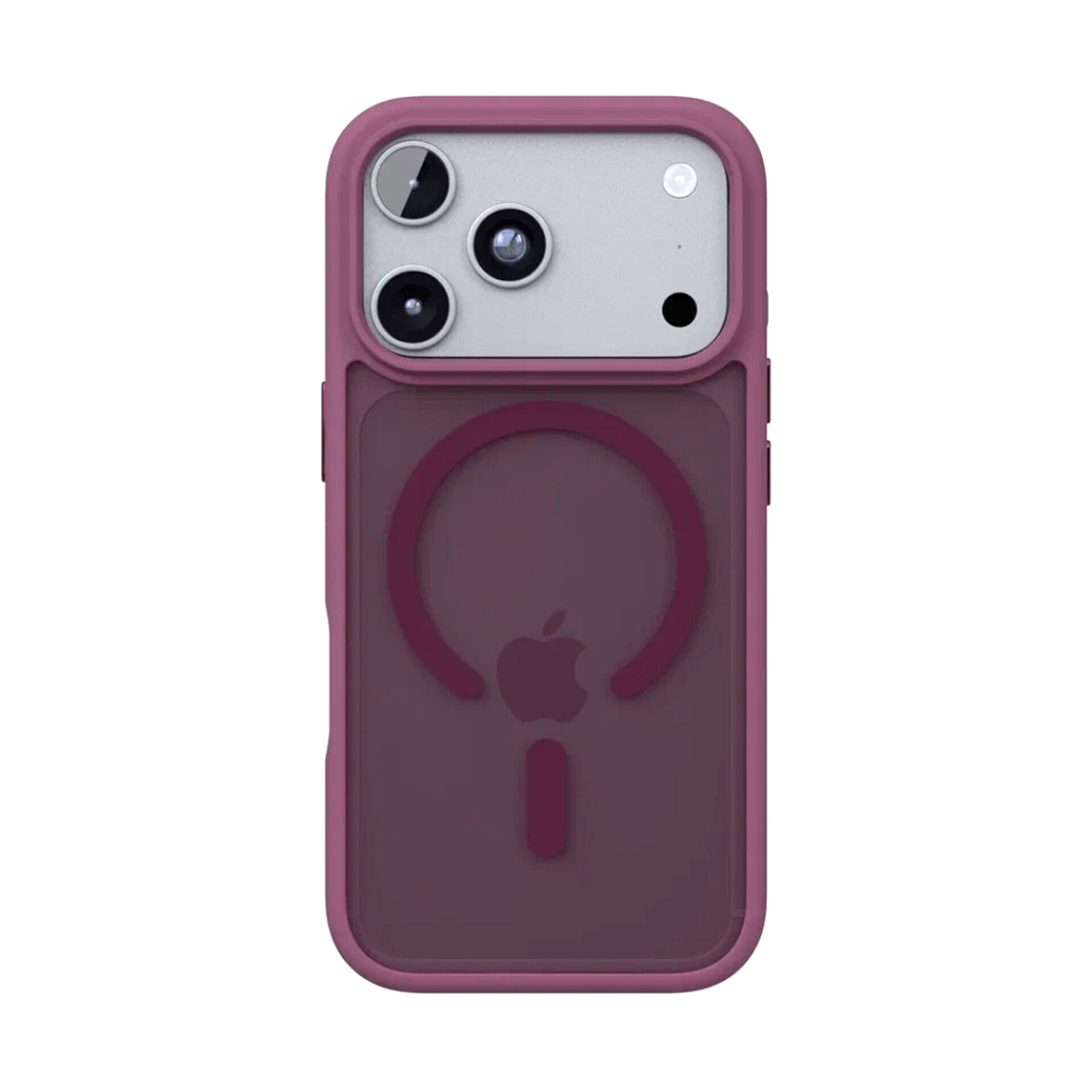 Защитный чехол Clear Case с MagSafe для Apple iPhone 18 Pro Max, вишнёвый (Purple)