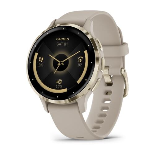 Умные часы Garmin Venu 3S (010-02785-02) 41 мм, золотистый (French Gray)