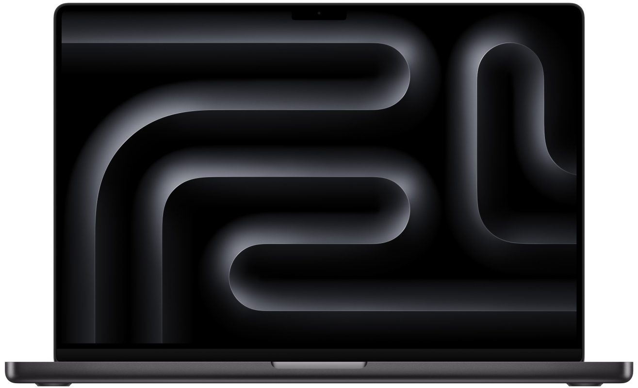 Ноутбук Apple MacBook Pro 16" (M4 Pro, 14C CPU, 20C GPU, 24Gb, 512Gb SSD), "чёрный космос" (MX2X3)