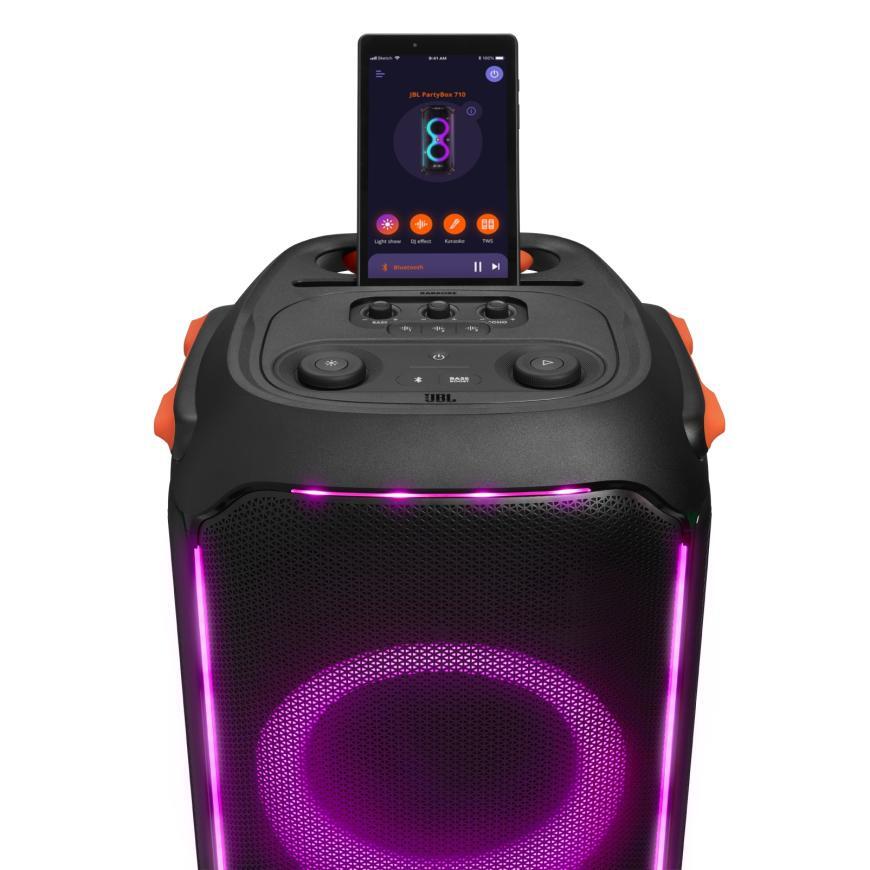 Портативная акустика JBL PartyBox 710, чёрный (Black)