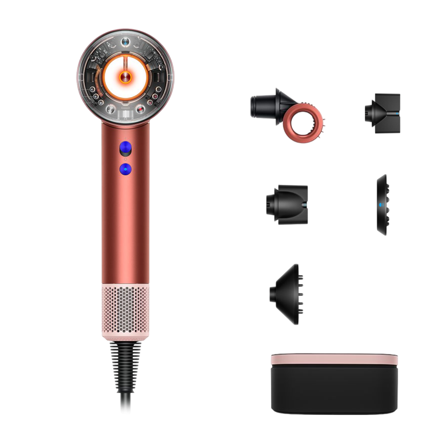 Фен Dyson Supersonic Nural HD16, клубнично-бронзовый/розовый румянец (Strawberry Bronze/Blush Pink) (2023)