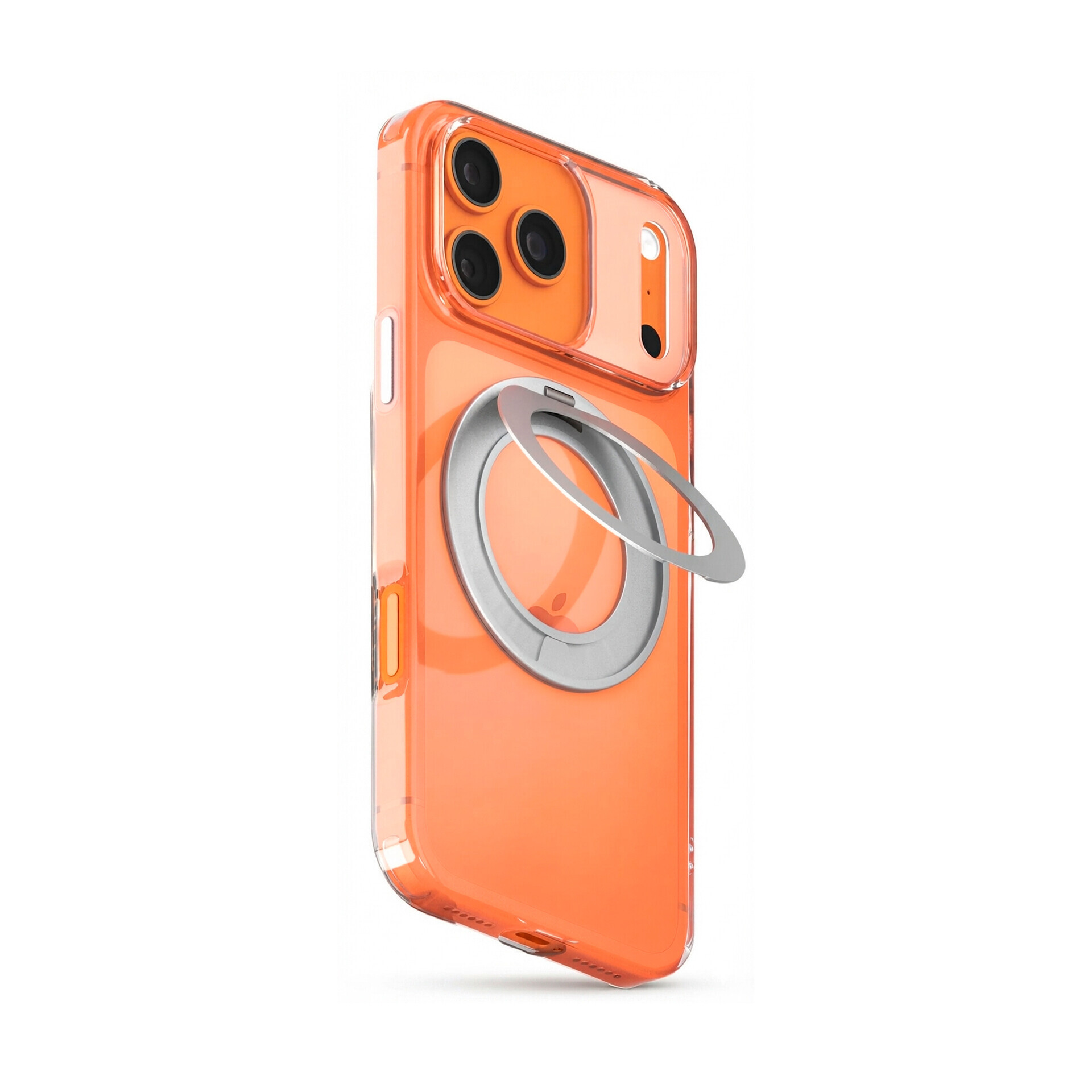 Защитный чехол Gurdini Stand Case iRing 360 для Apple iPhone 17 Pro Max, прозрачный (Transparent)
