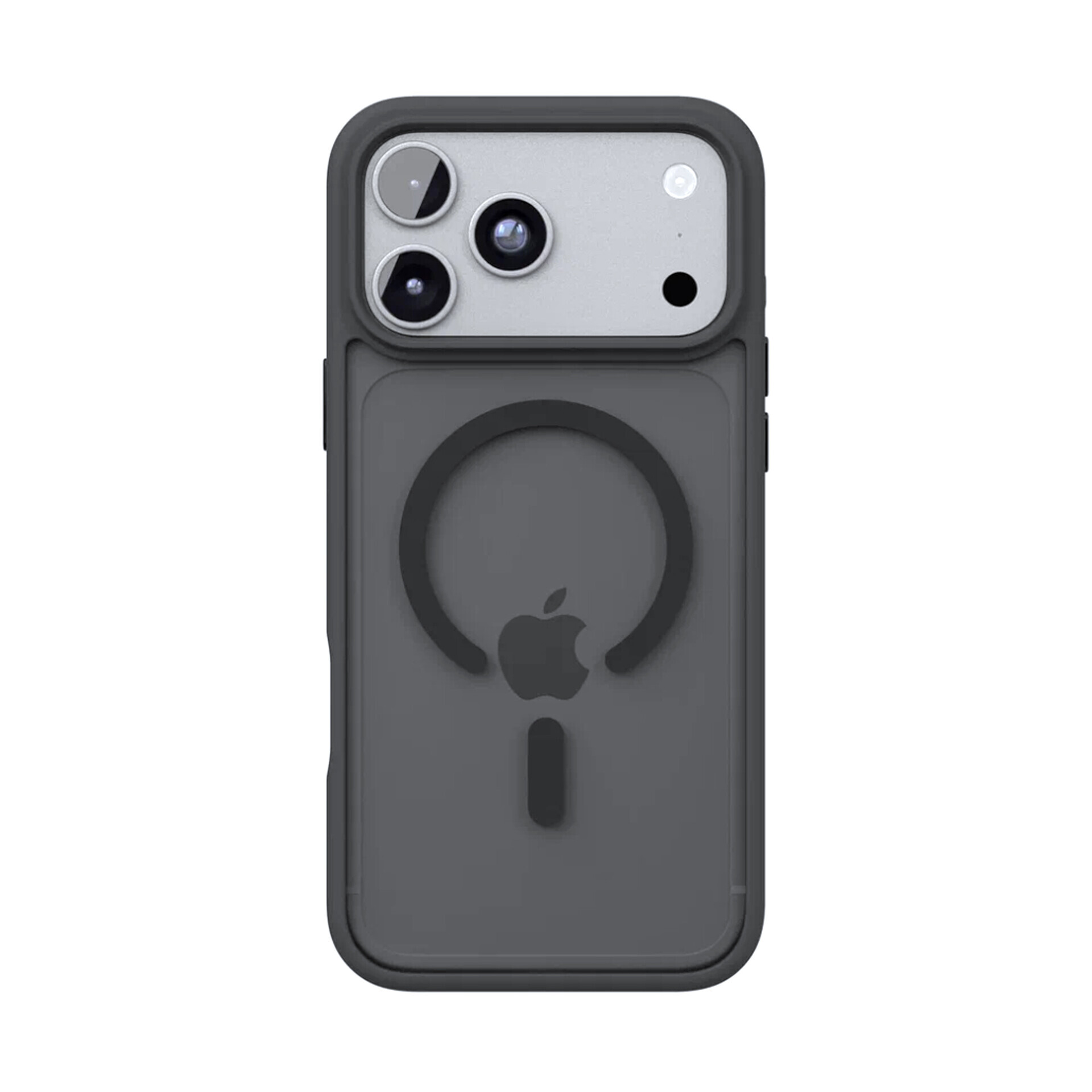 Защитный чехол Clear Case с MagSafe для Apple iPhone 18 Pro Max, чёрный (Black)