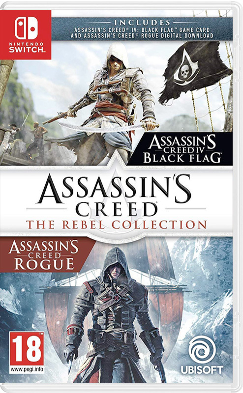 Игра Assassin's Creed: Мятежники. Коллекция (Nintendo Switch, полностью на русском)