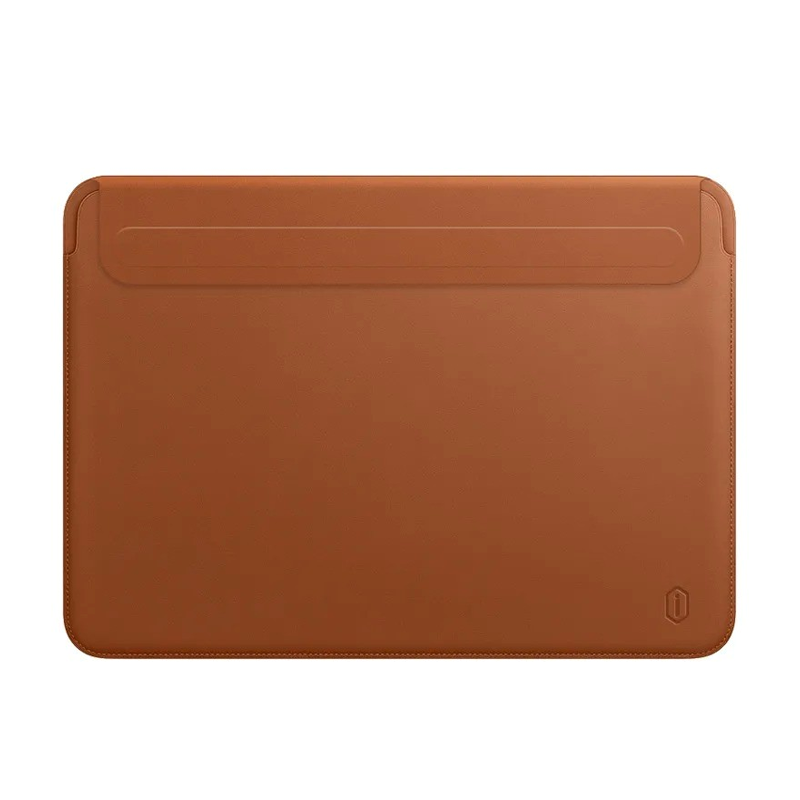 Защитный чехол WiWU Skin Pro II Leather Sleeve для Apple MacBook Air 15" (M2, M3, M4, M5 | 2023-2026), коричневый (Brown)